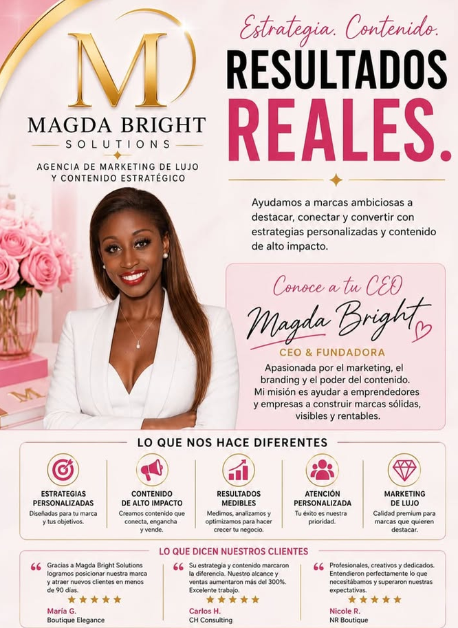 Magda - Fundadora de BrightSolutions